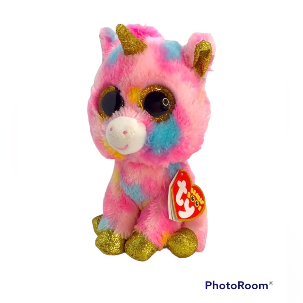 π FREE with any purchase βοΈ TY βFantasiaβ Beanie Baby Unicorn